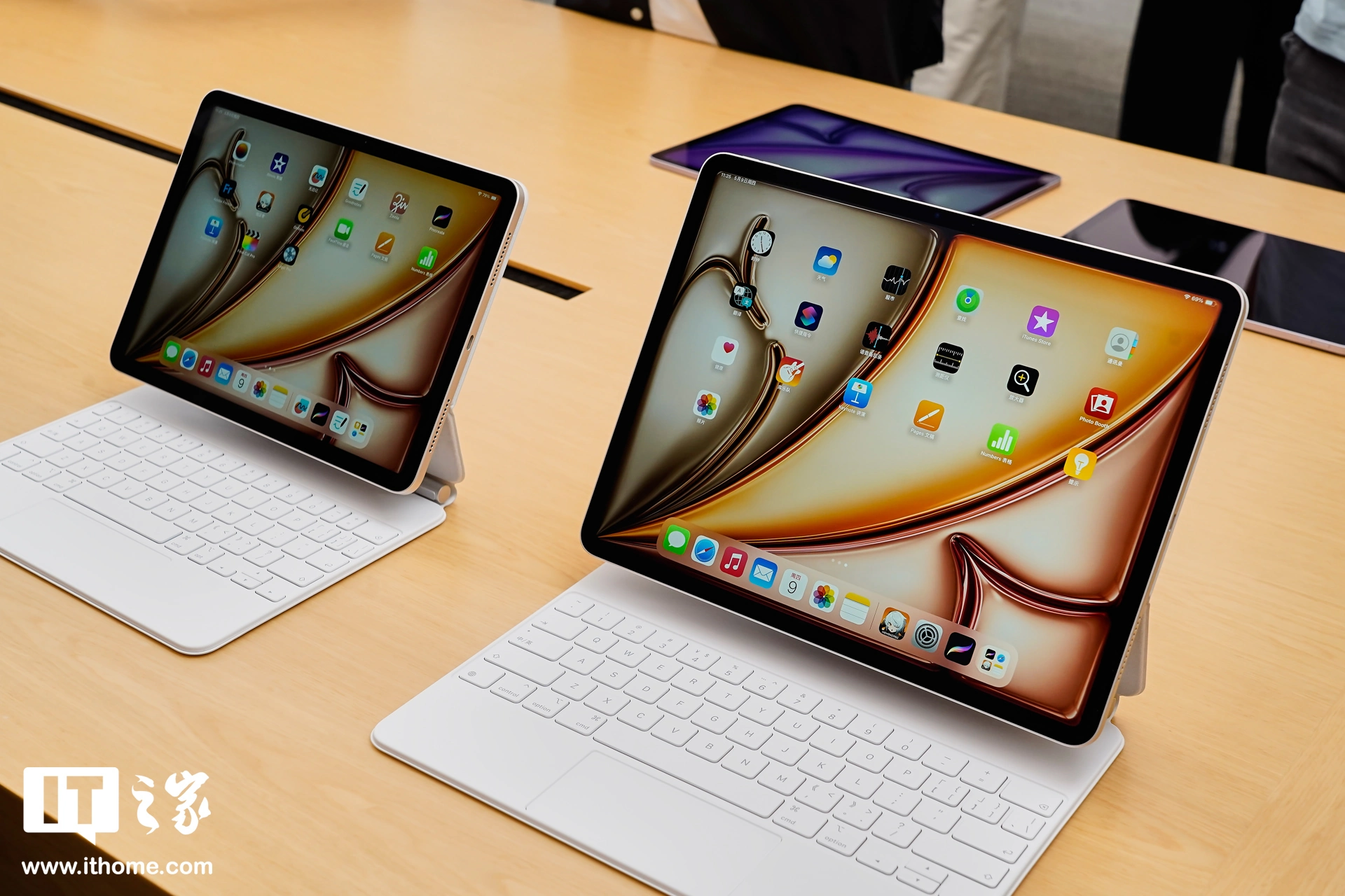 角子機:消息稱蘋果 2025 款 iPad Air 將換用 90Hz LCD 麪板